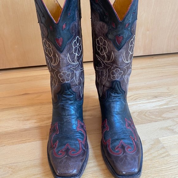 Old Gringo Golondrita Boot Black size 8 D Western Boot - Picture 2 of 5